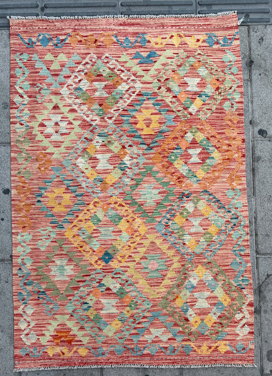 Classic Afghan Maimana Kilim 178x120cm