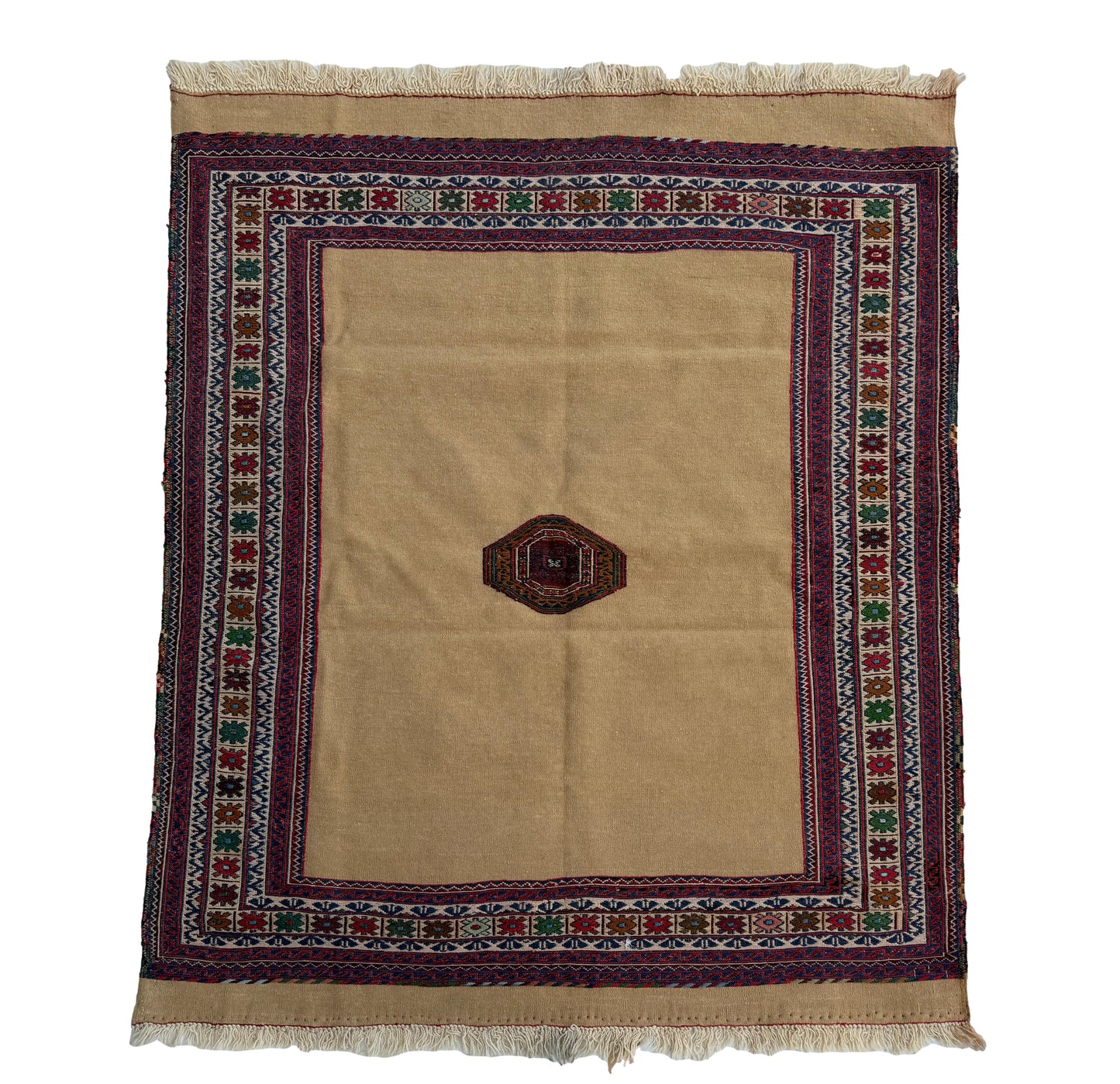 Vintage Sumak kilim 145x120cm
