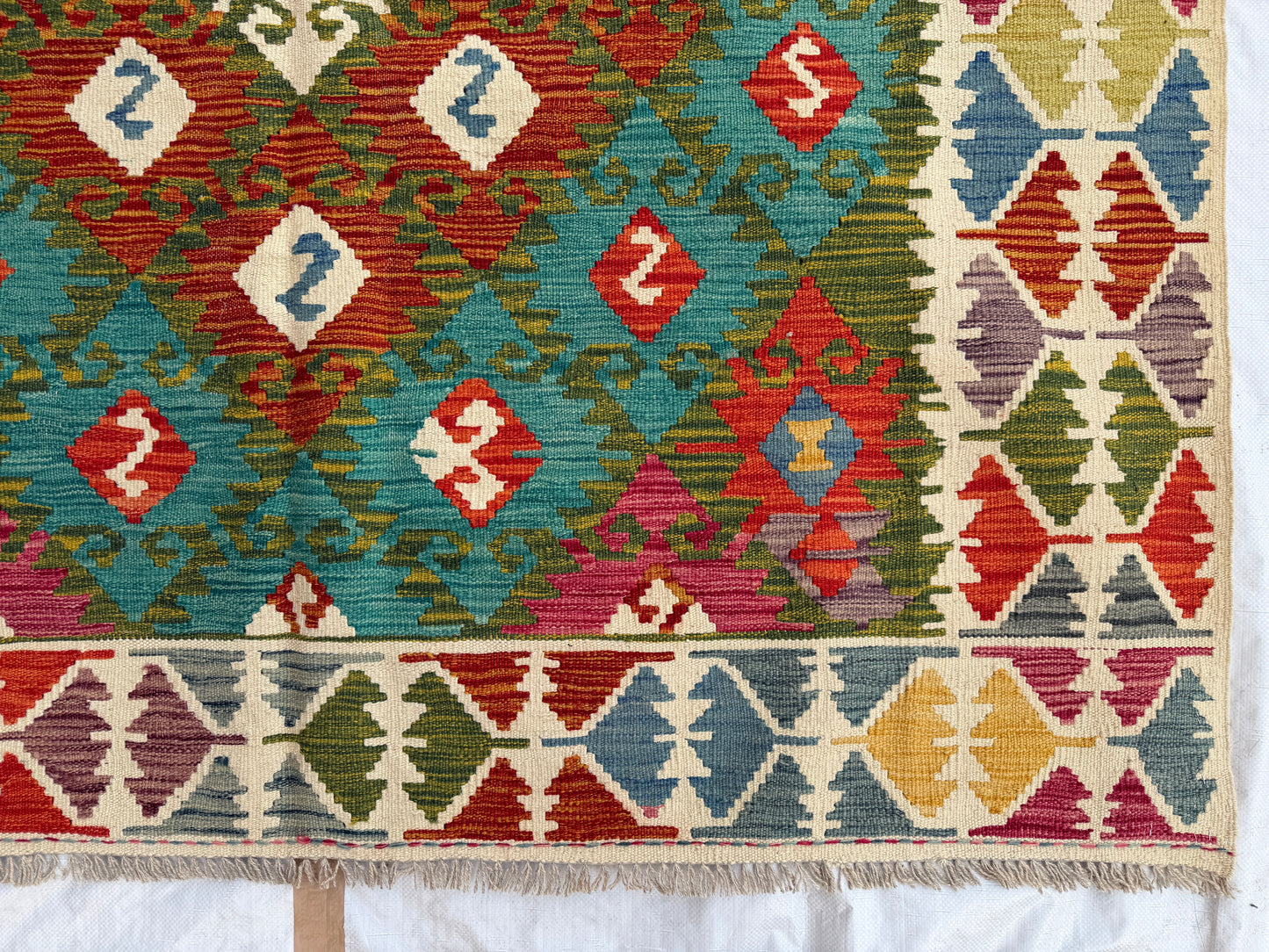 Classic Maimana Kilim 251x180cm