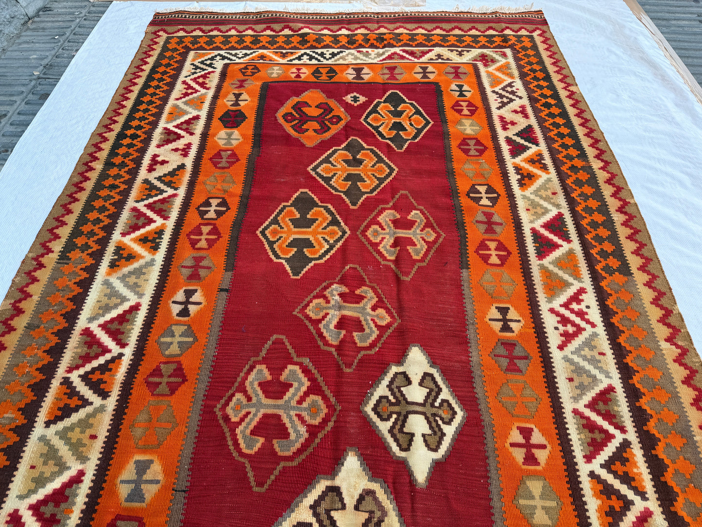Vintage Kilim 285x142cm