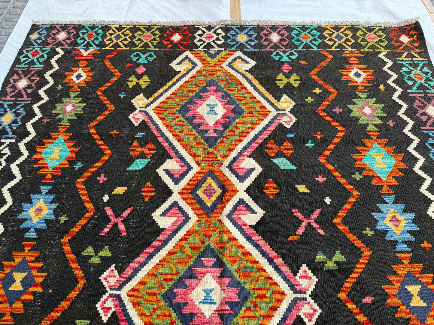Classic Maimana Kilim 235x177cm