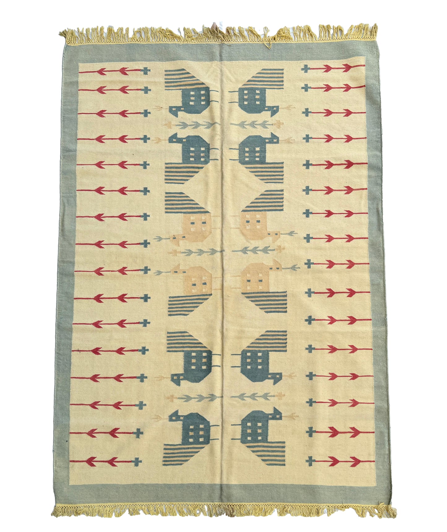 Contemporary design Kilim 262x183cm