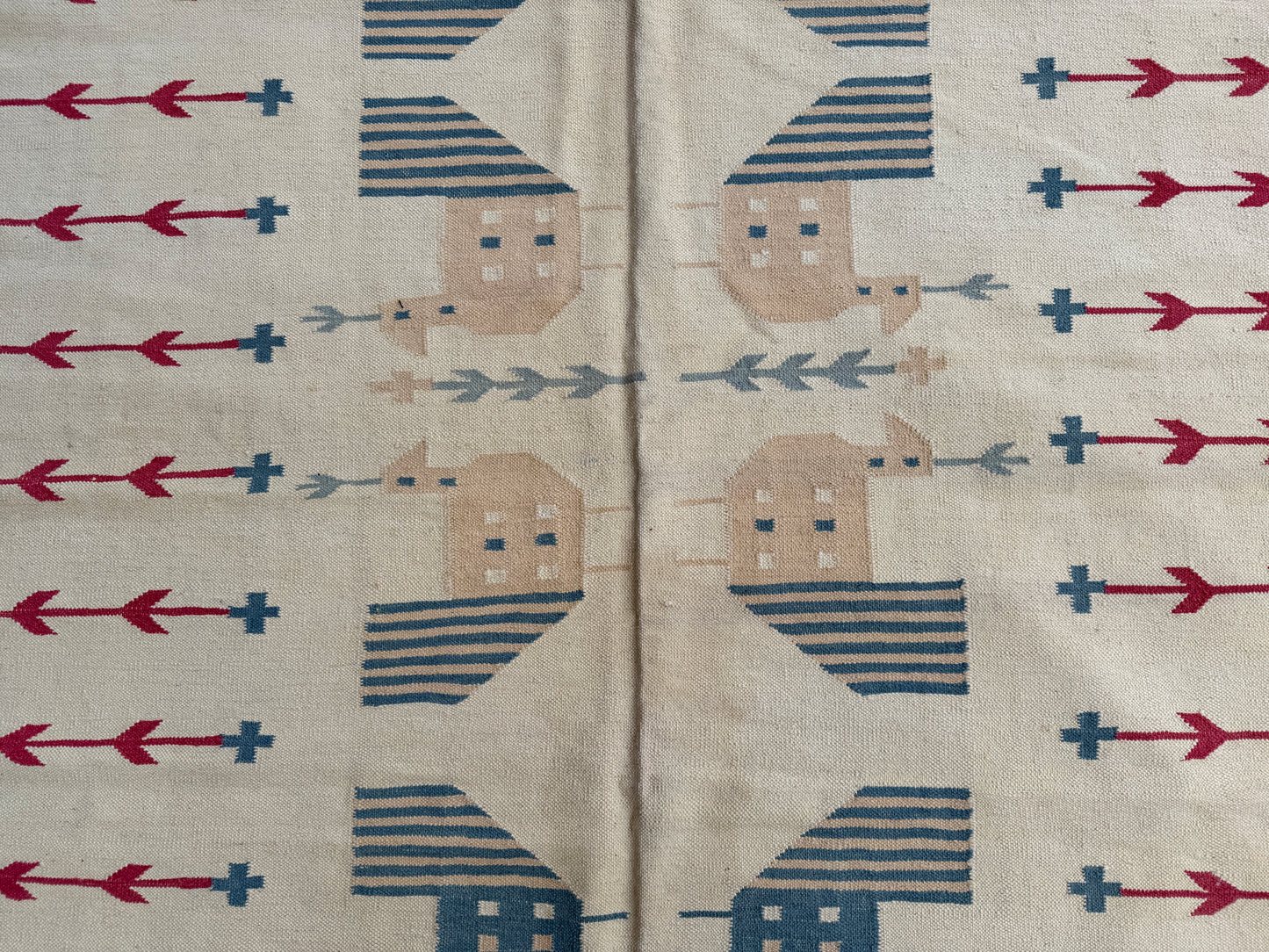 Contemporary design Kilim 262x183cm