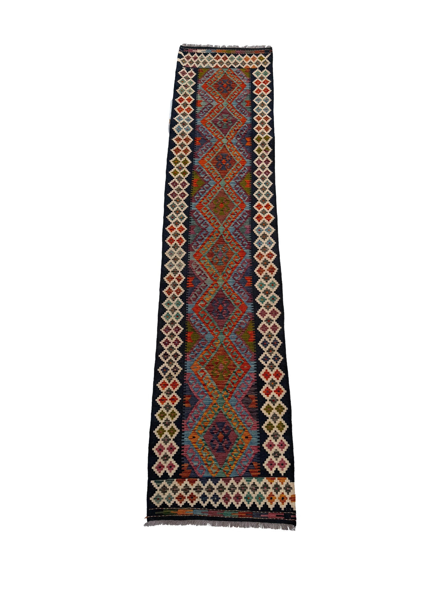 Classic kilim Runner 382 x 85cm