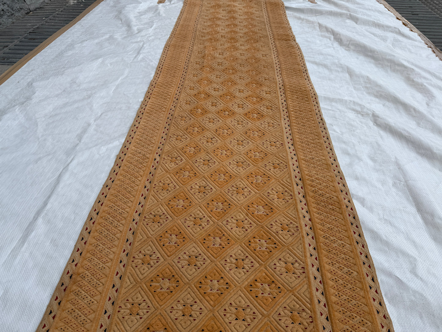 Mushwani kilim Runner 390 x 67cm