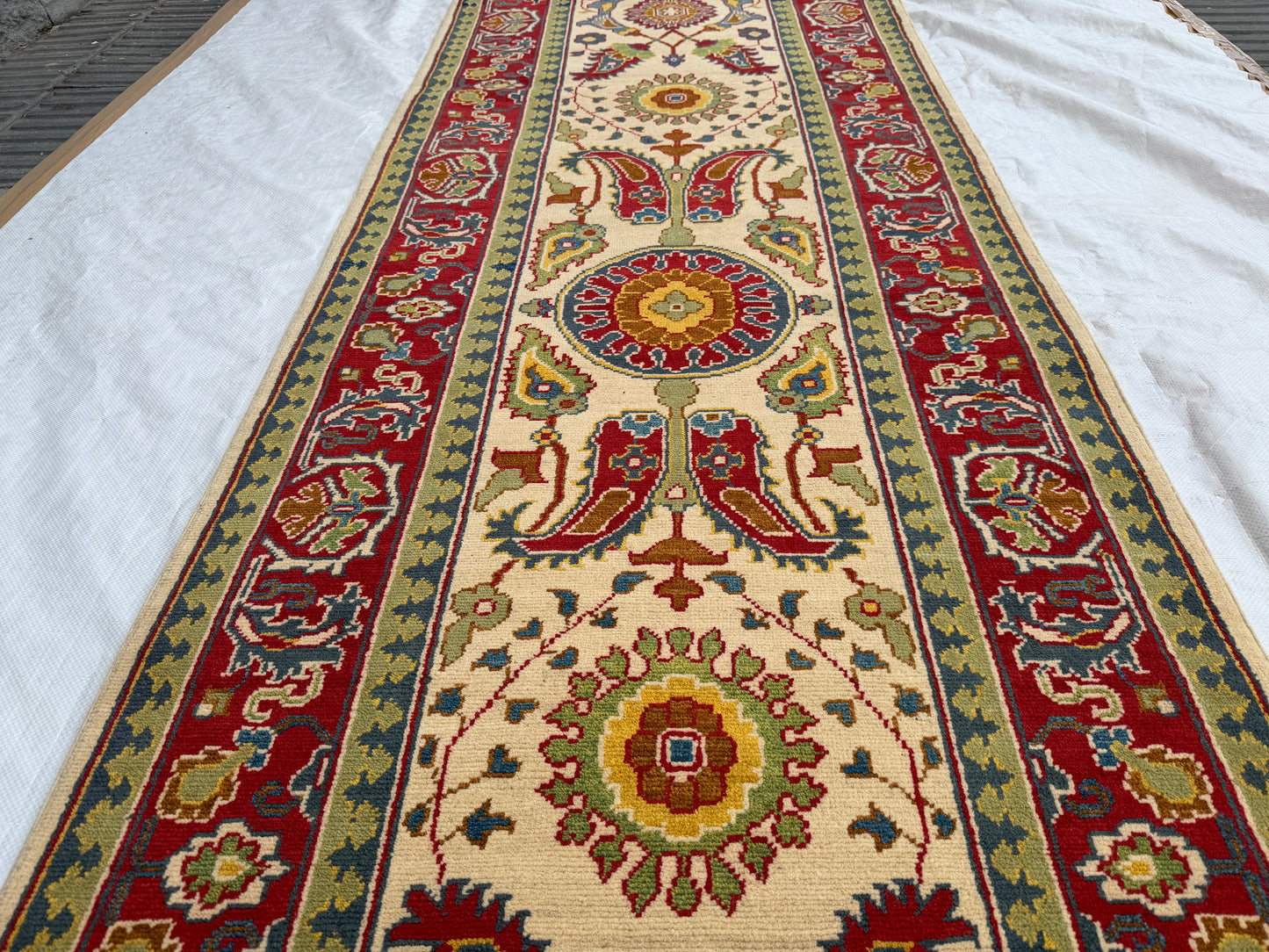 Kazak Rug Runner 240x90cm.