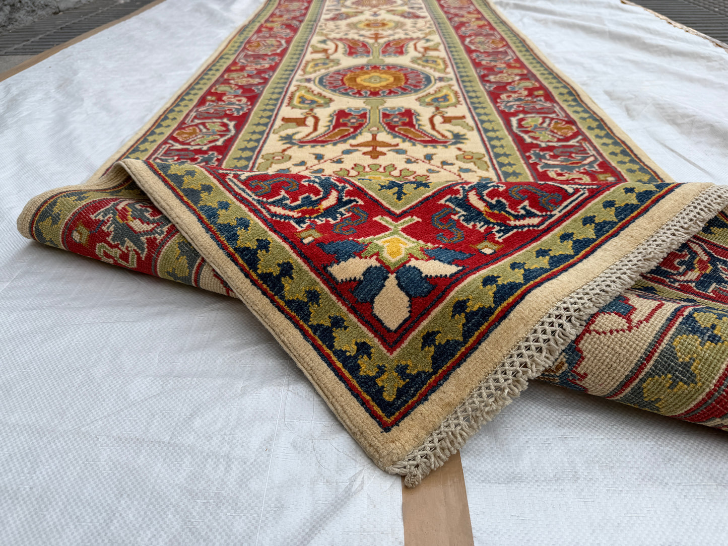 Kazak Rug Runner 240x90cm.