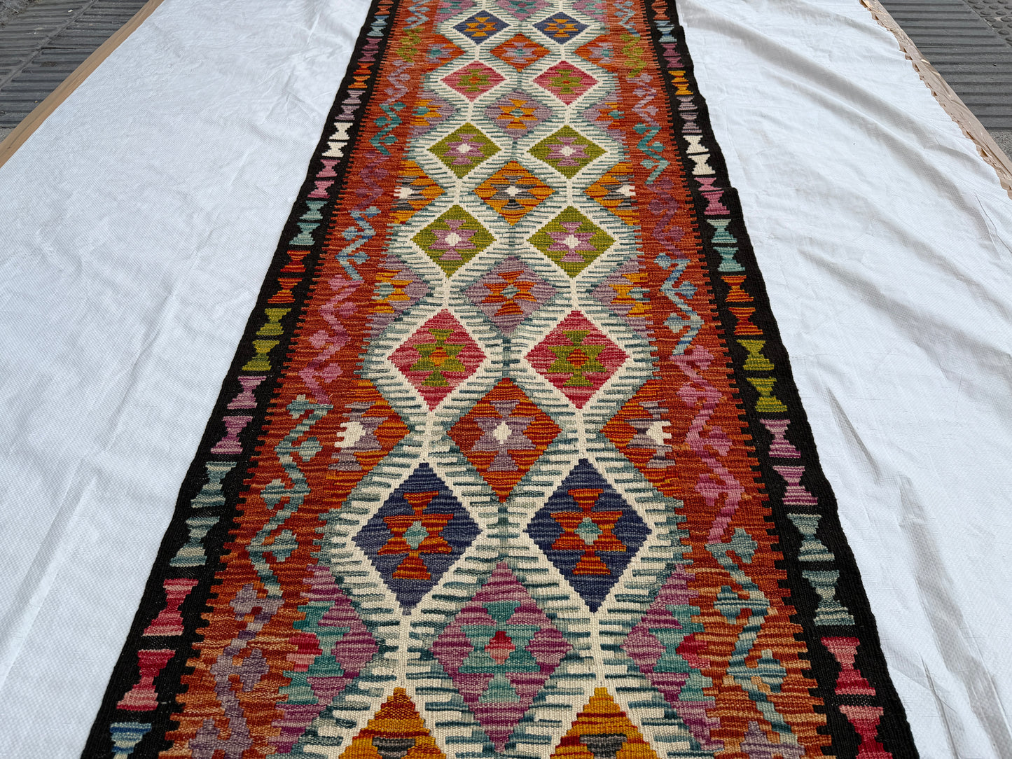 Maimana kilim Runner (285x83cm)