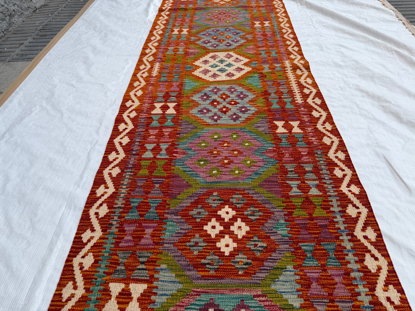 Maimana kilim Runner (300x81cm)