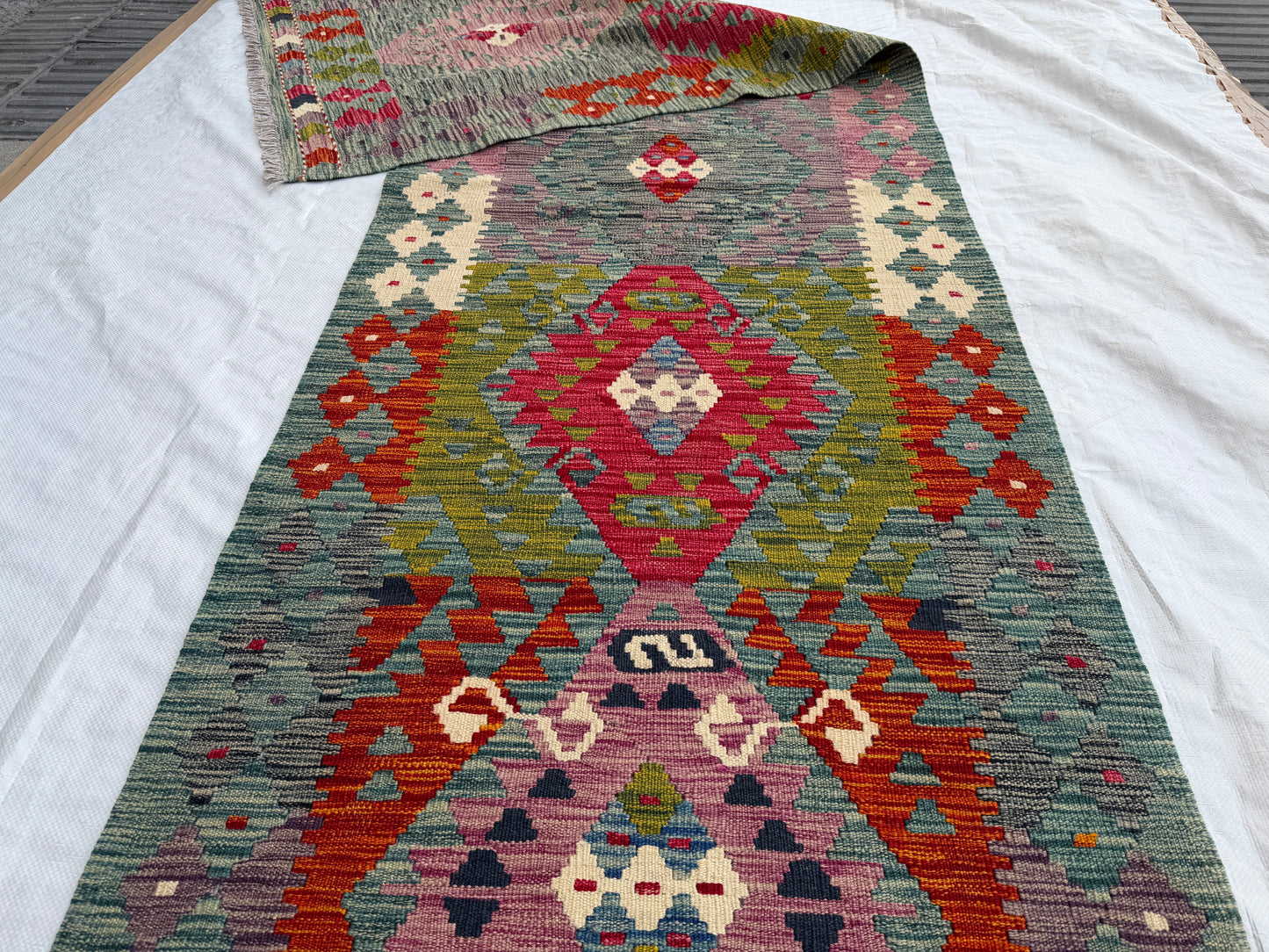 Maimana kilim Runner (300x85cm)
