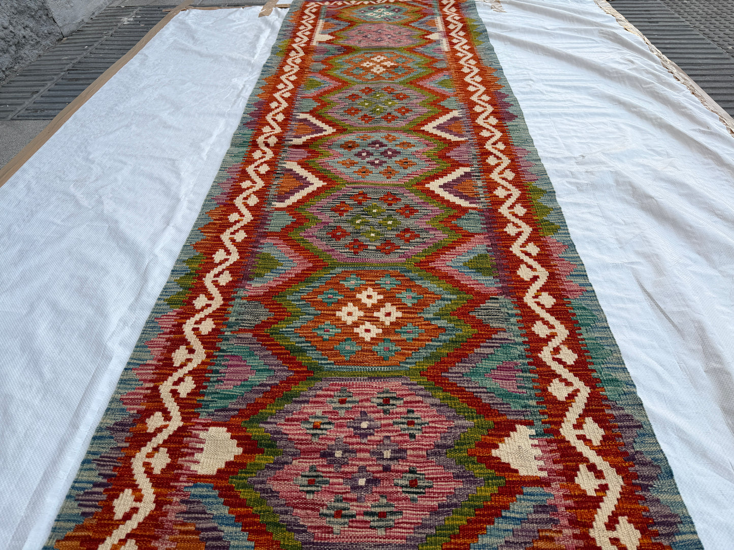 Maimana kilim Runner (300x84cm)