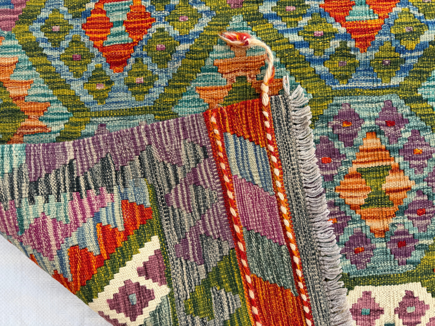 Afghan Miamana kilim Runner 490x86cm.