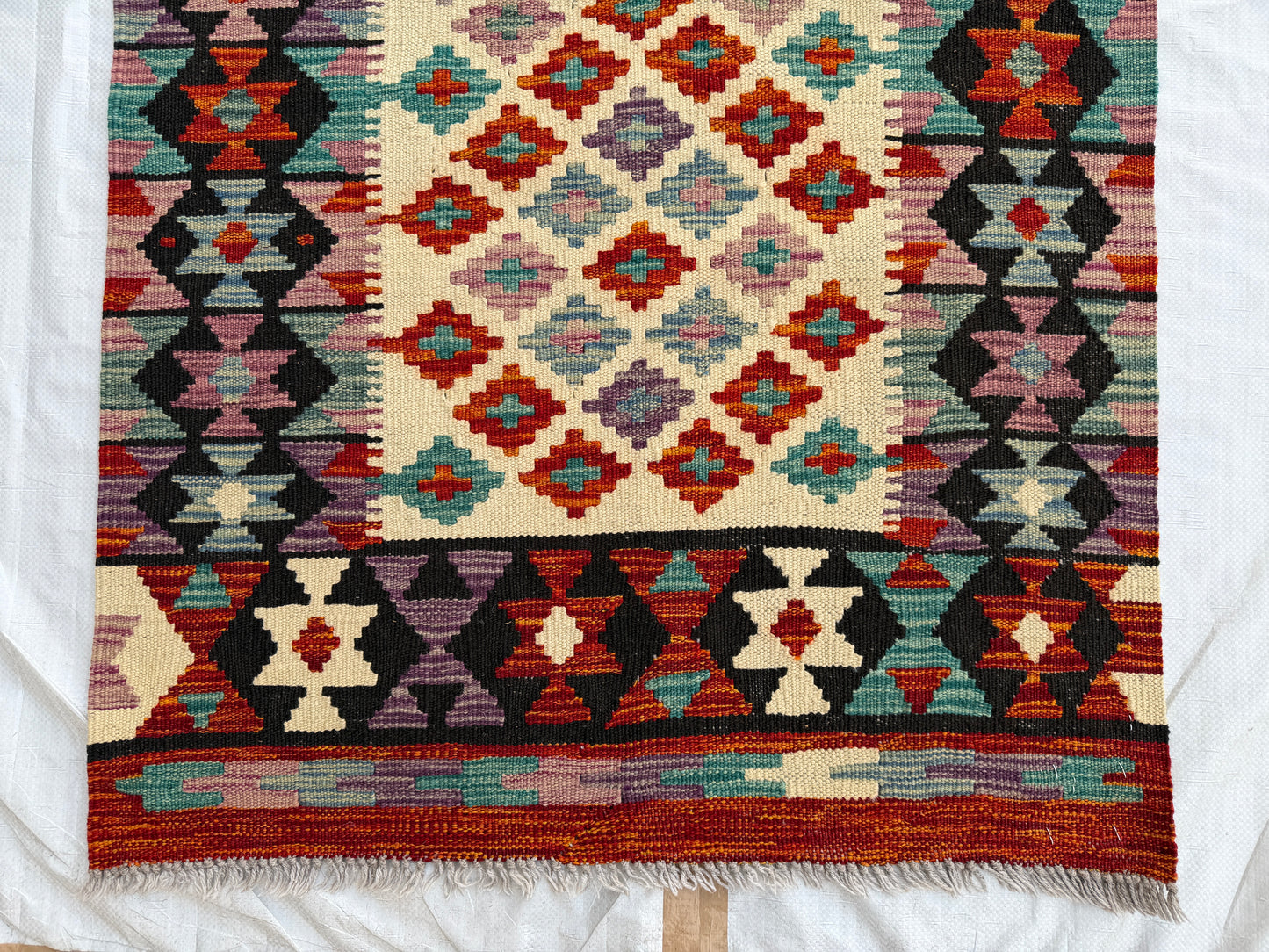Afghan Miamana kilim Runner 480x80cm.