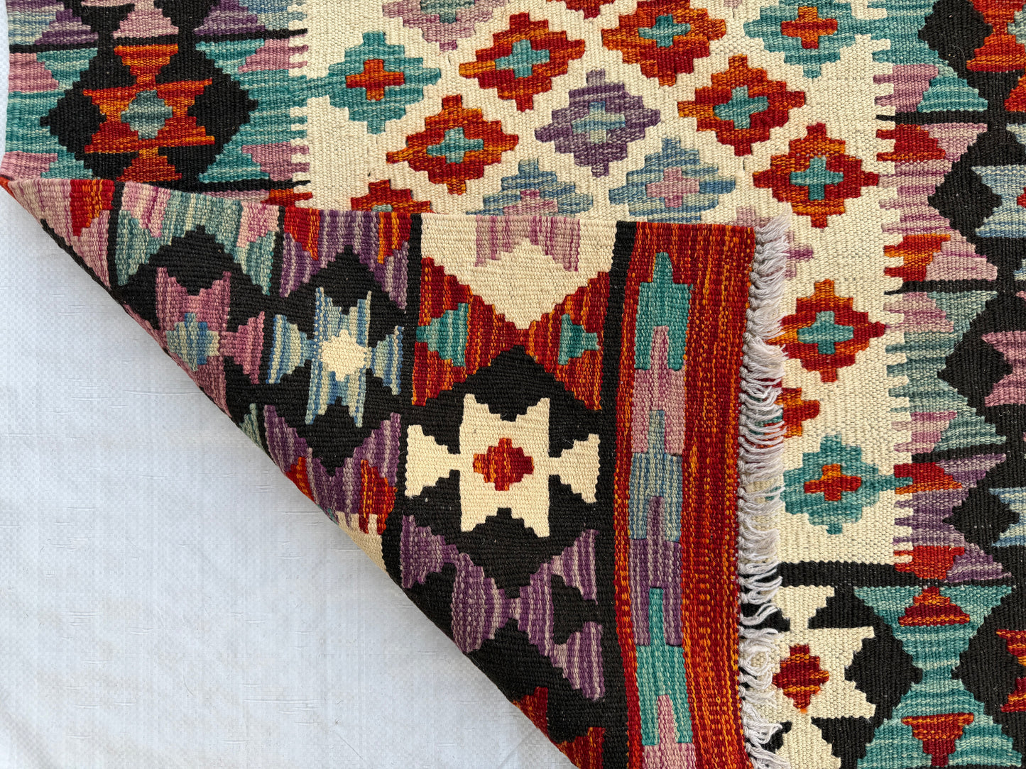 Afghan Miamana kilim Runner 480x80cm.