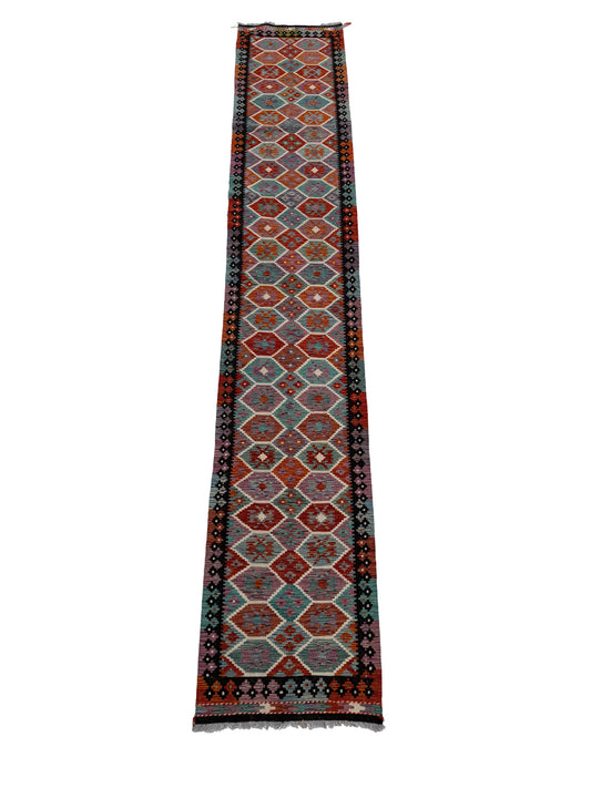 Afghan Miamana kilim Runner 480x85cm.