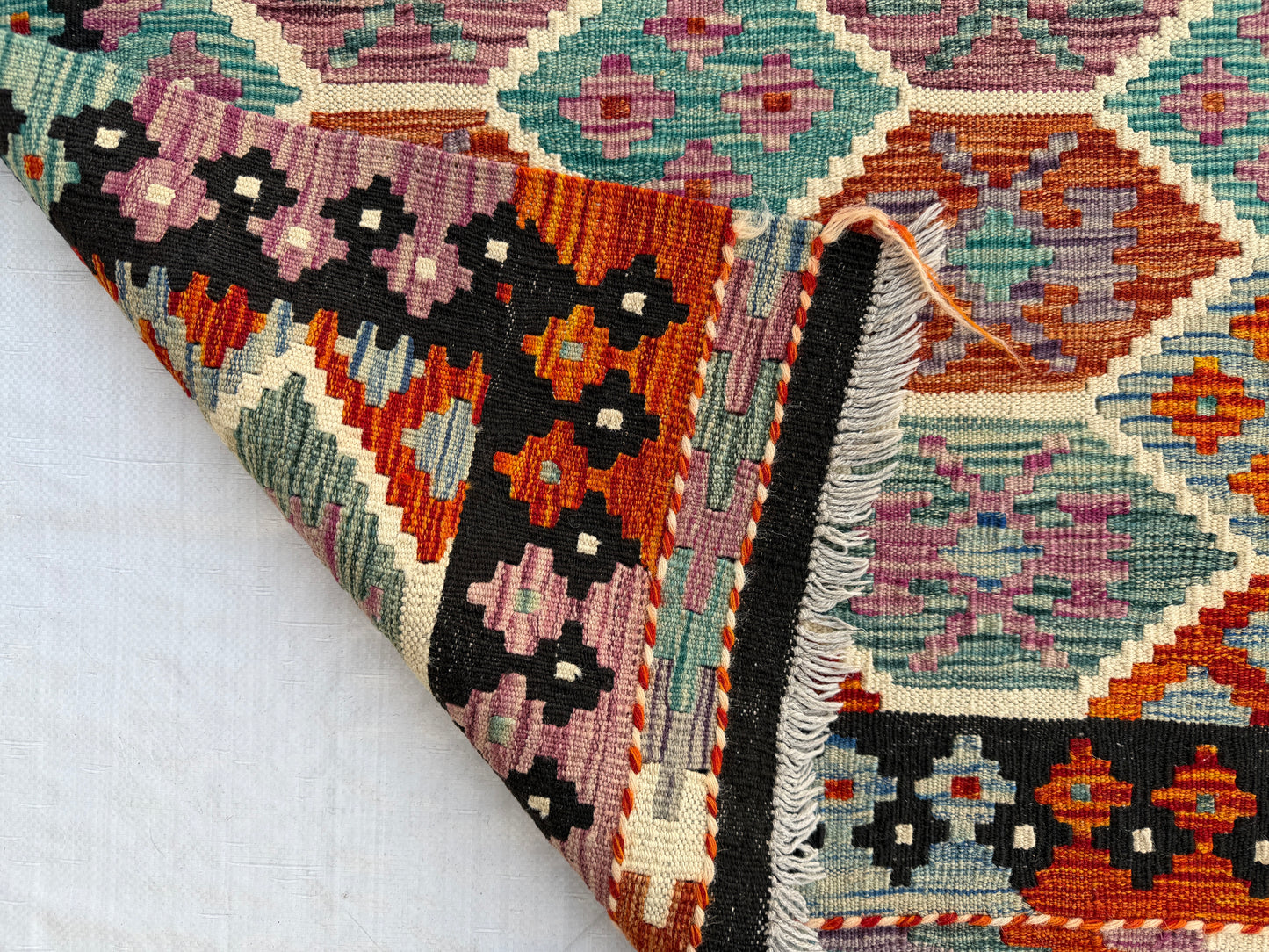 Afghan Miamana kilim Runner 480x85cm.