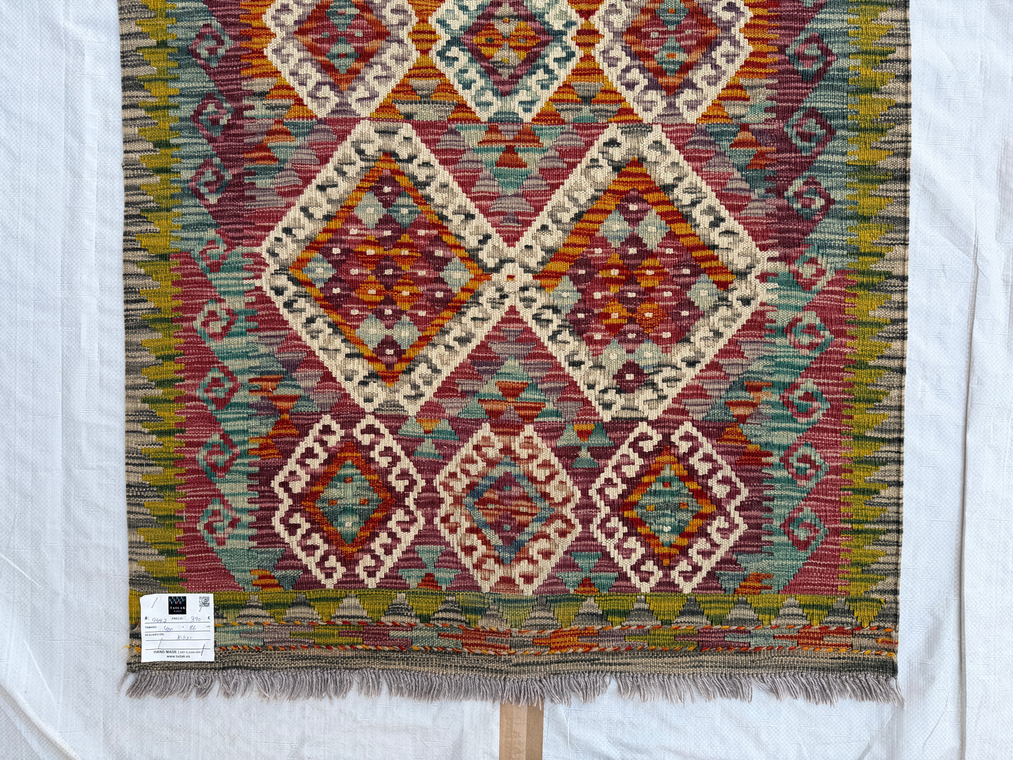Classic kilim Runner 400 x 86cm