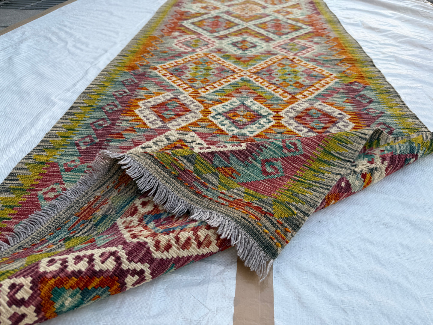 Classic kilim Runner 400 x 86cm