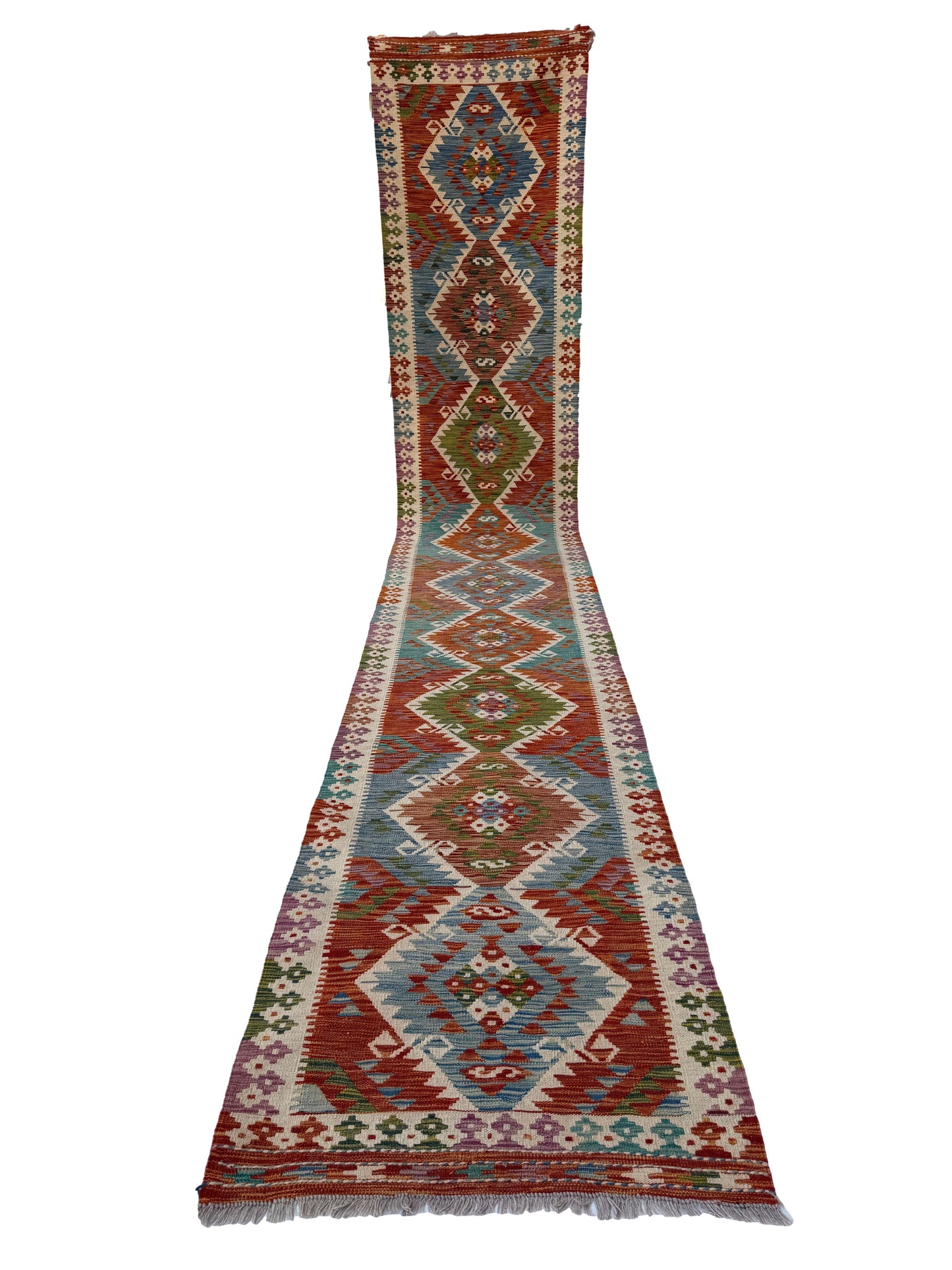 Classic kilim Runner 385 x 86cm