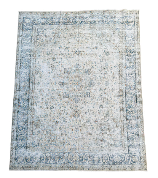 Overdyed Vintage Hand knotted Rug (330x251cm)