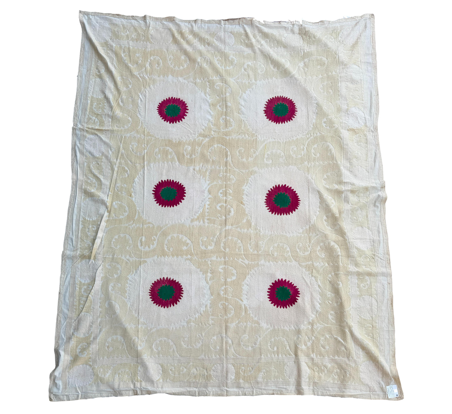 Suzani Hand Embroidered Silk