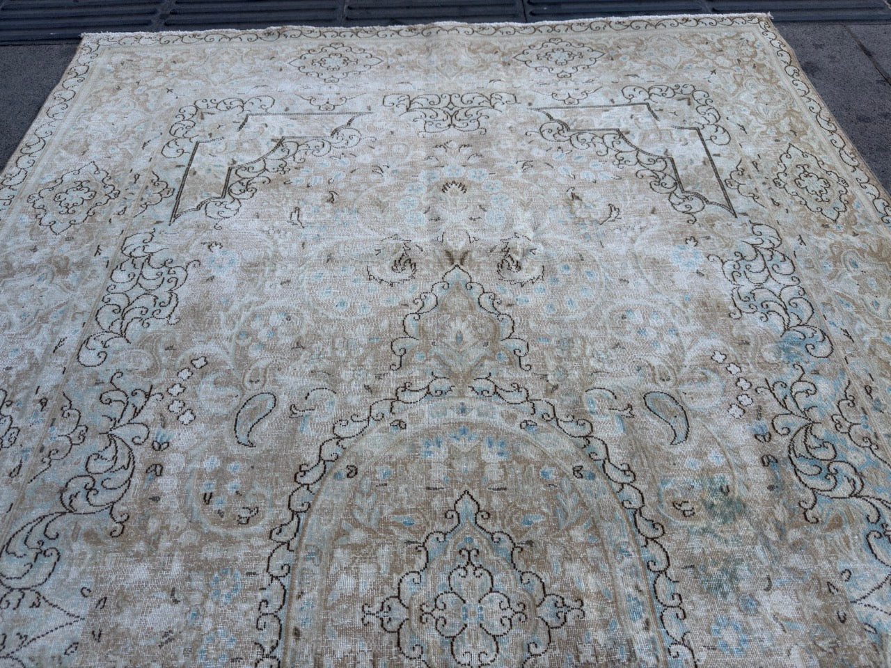 Overdyed Vintage rug 240x146cm