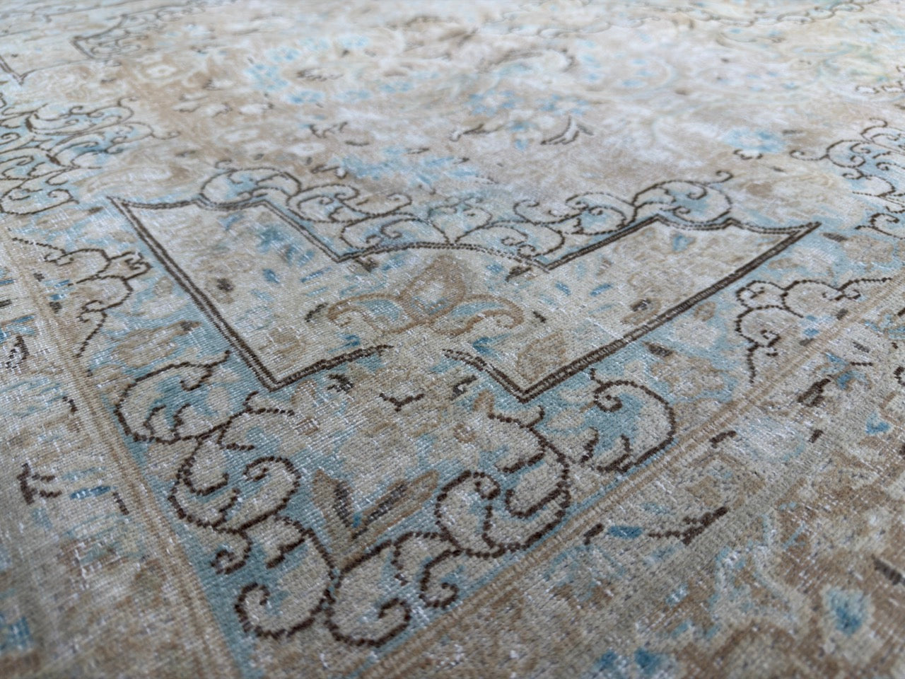 Overdyed Vintage rug 240x146cm