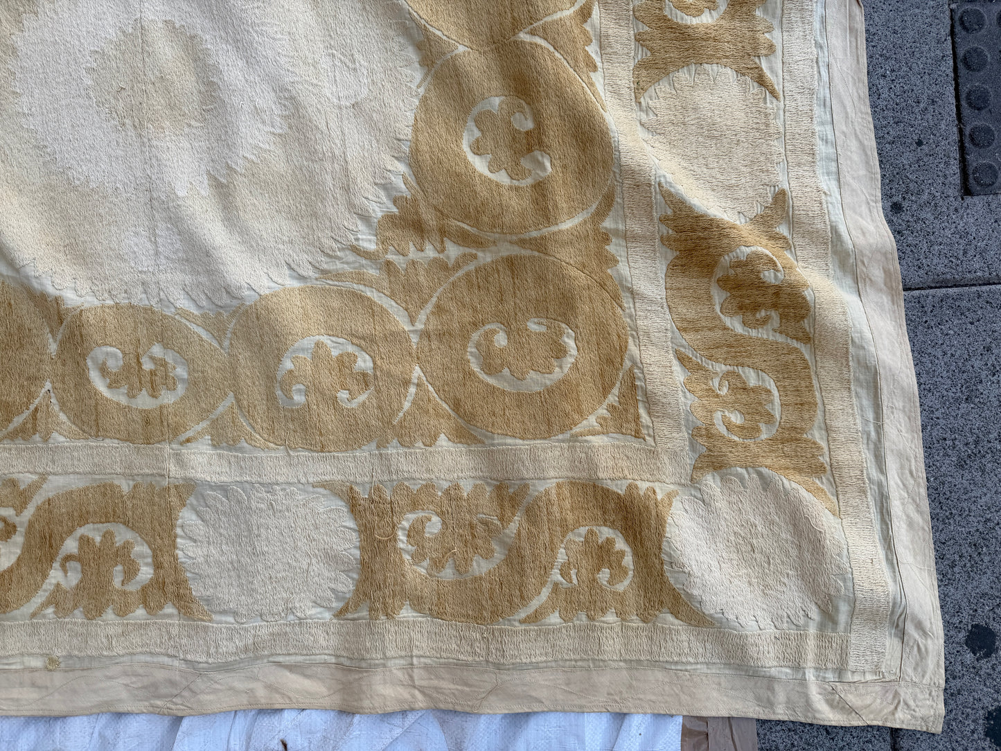 Suzani Hand Embroidered Silk