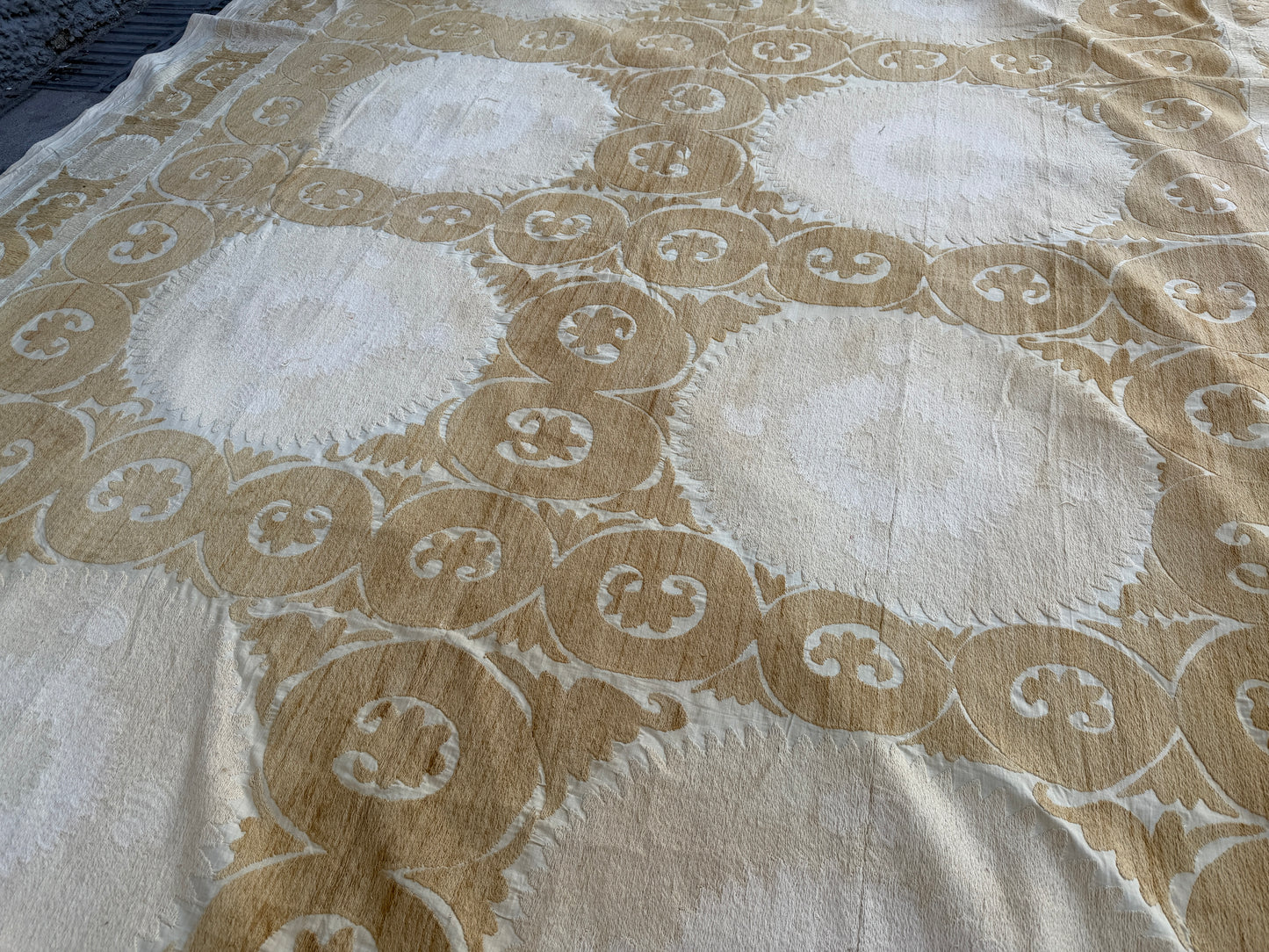 Suzani Hand Embroidered Silk