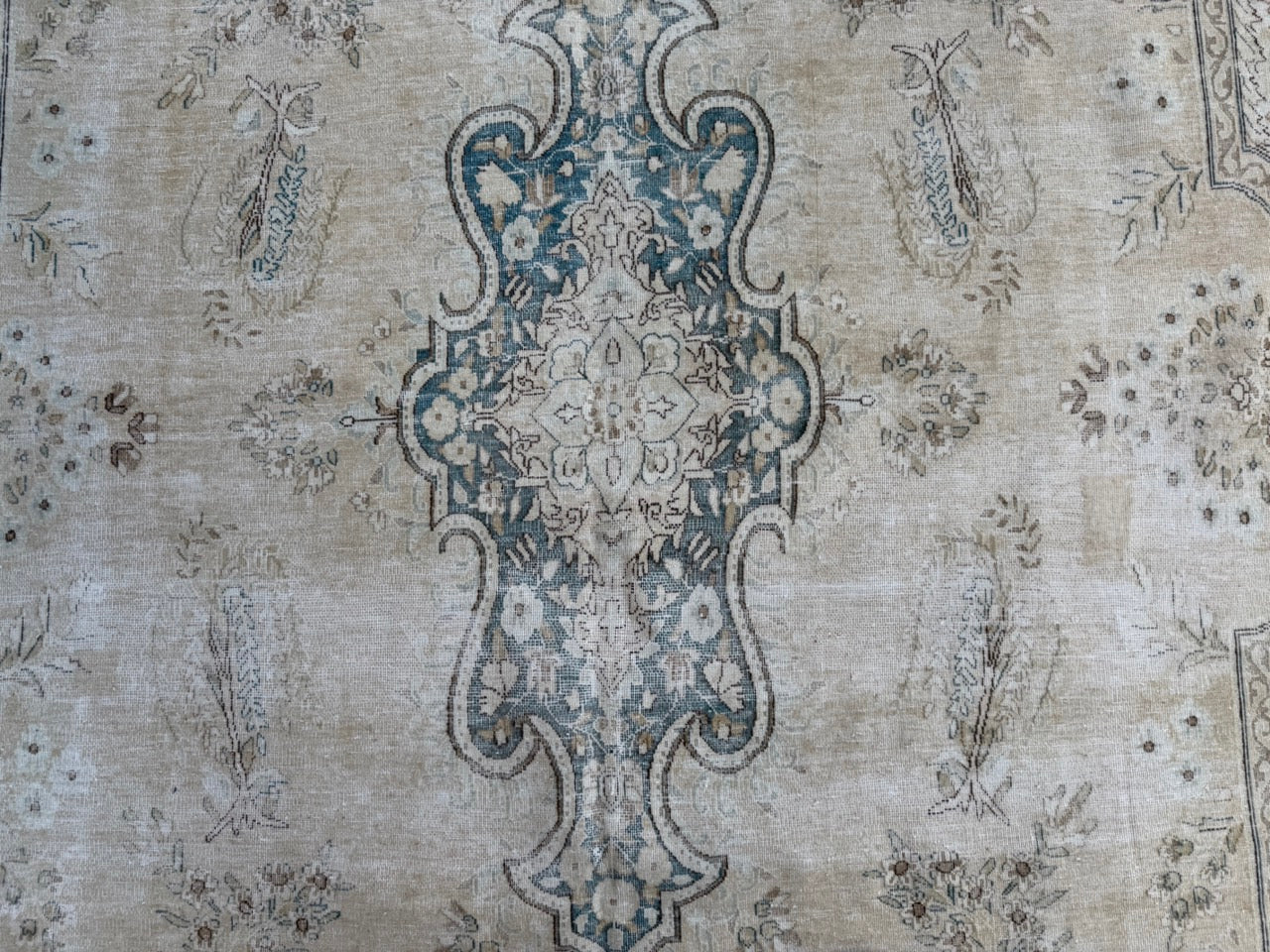 Overdyed Vintage rug 275x185cm