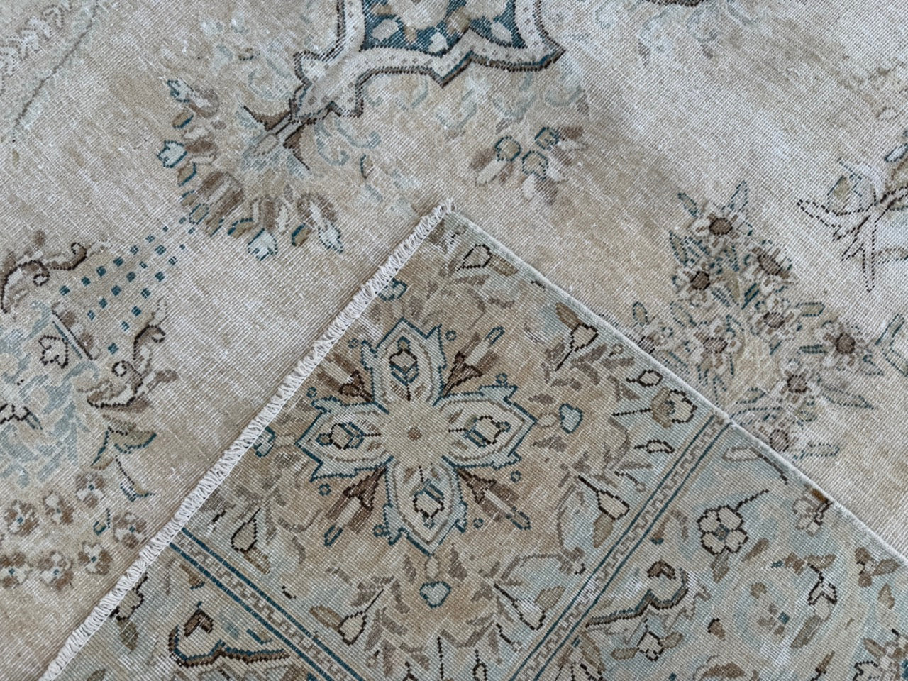 Overdyed Vintage rug 275x185cm