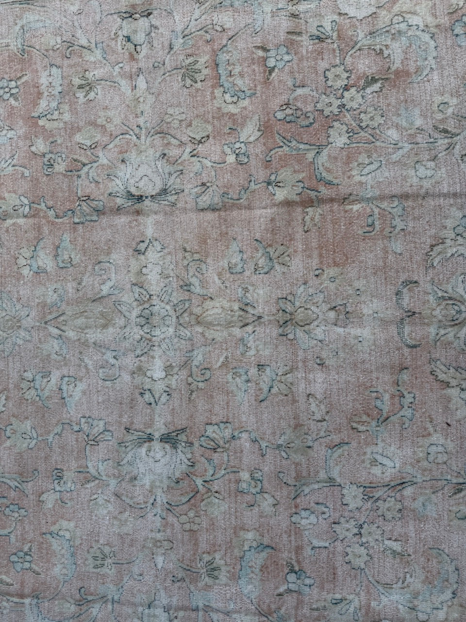 Overdyed Vintage Hand knotted Rug (330x235cm)
