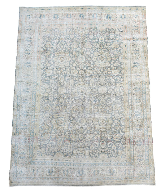 Overdyed Vintage Hand knotted Rug (330x240cm)