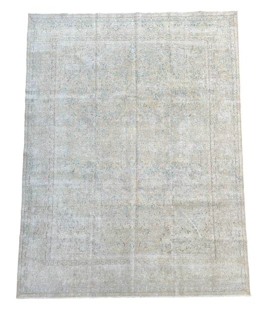 Overdyed Vintage Hand knotted Rug (400x295cm)