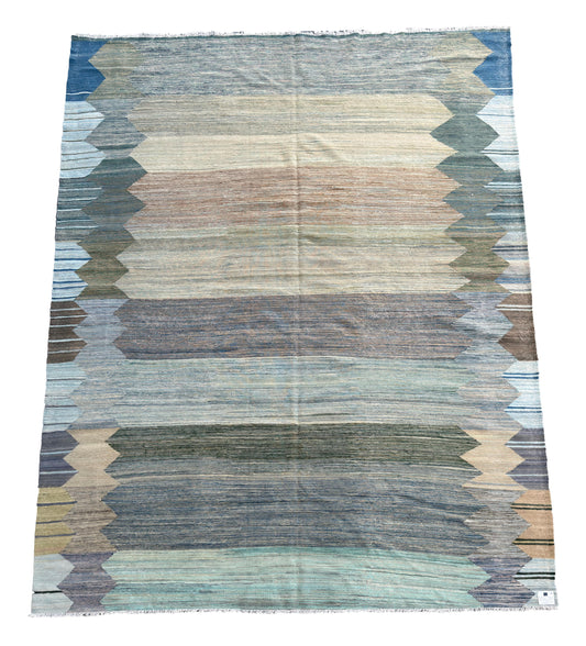 Contemporary design kilim 362x282cm