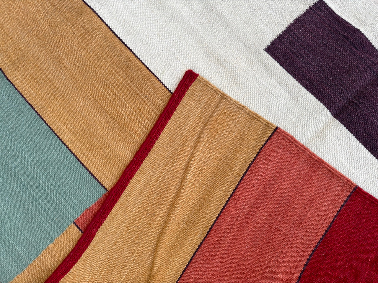 Contemporary design kilim 340x243cm