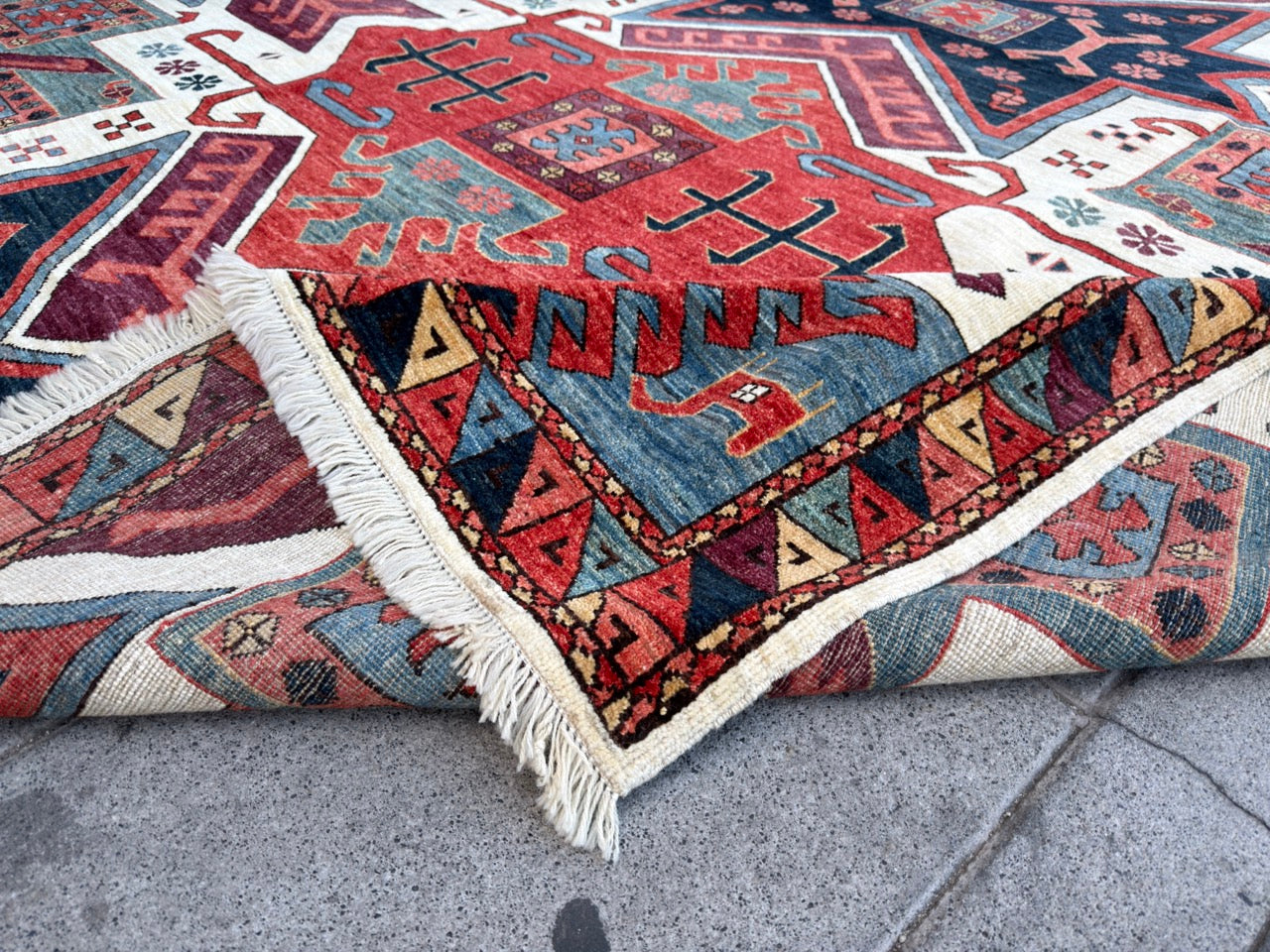 Oriental Hand knotted Rug (380x281cm)