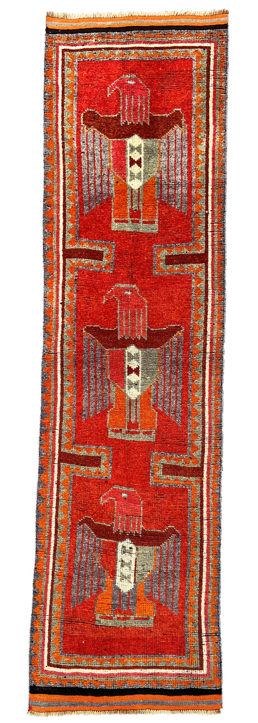 Karabagh Vintage rug Runner (350x93cm)