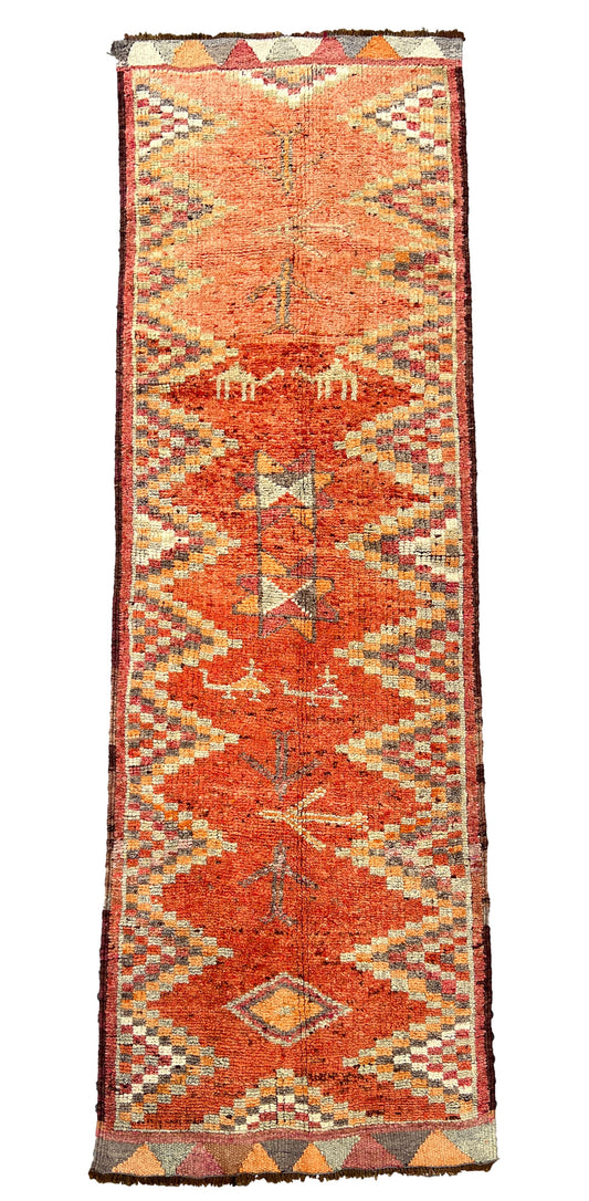 Karabagh Vintage rug Runner (295x90cm)