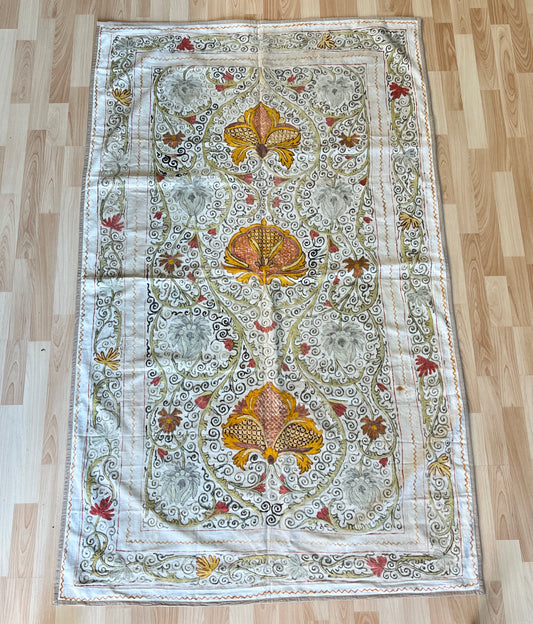 Suzani Hand Embroidered Silk