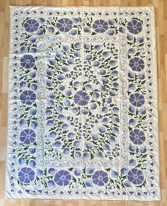 Suzani Hand Embroidered Silk