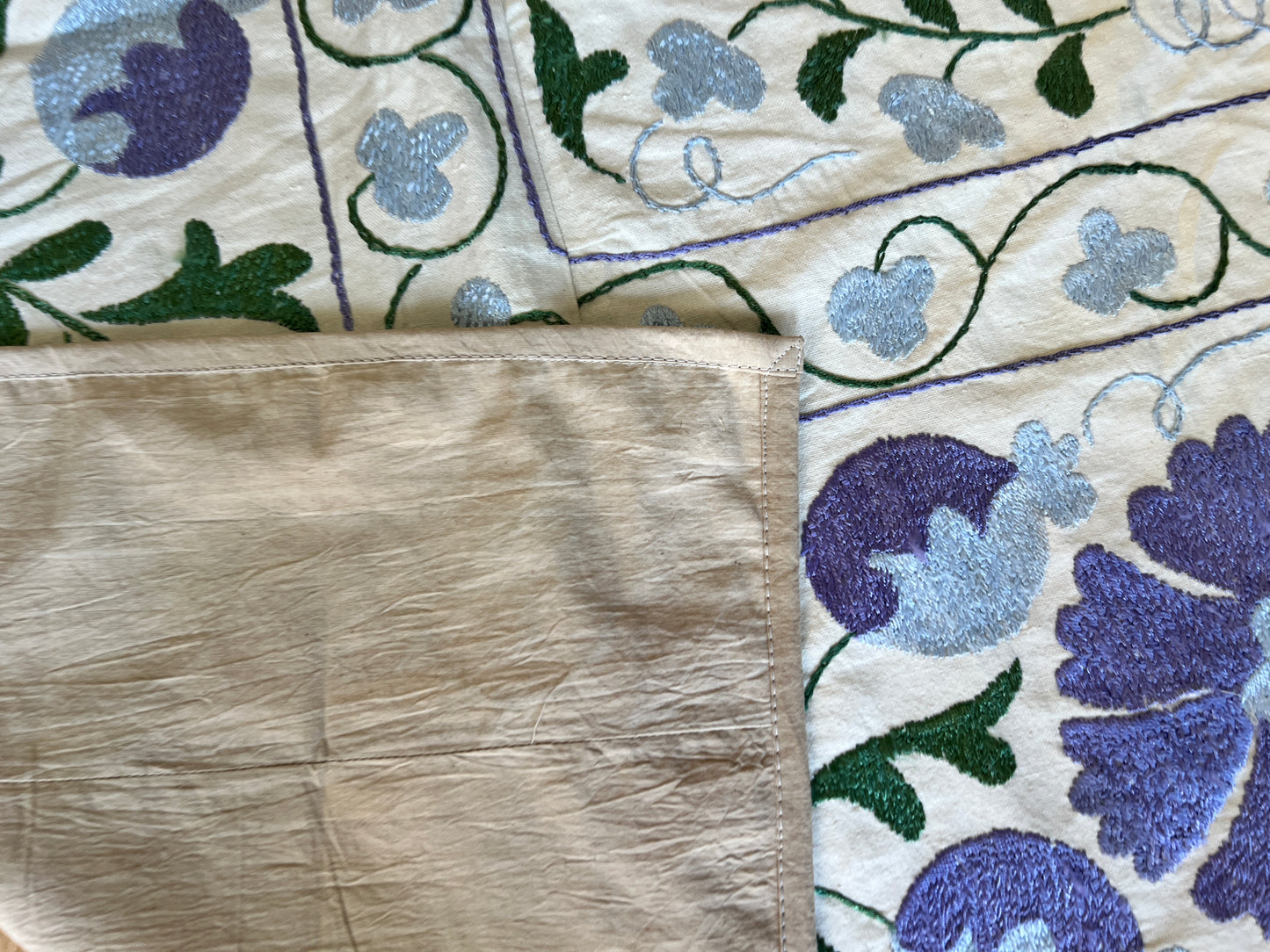 Suzani Hand Embroidered Silk