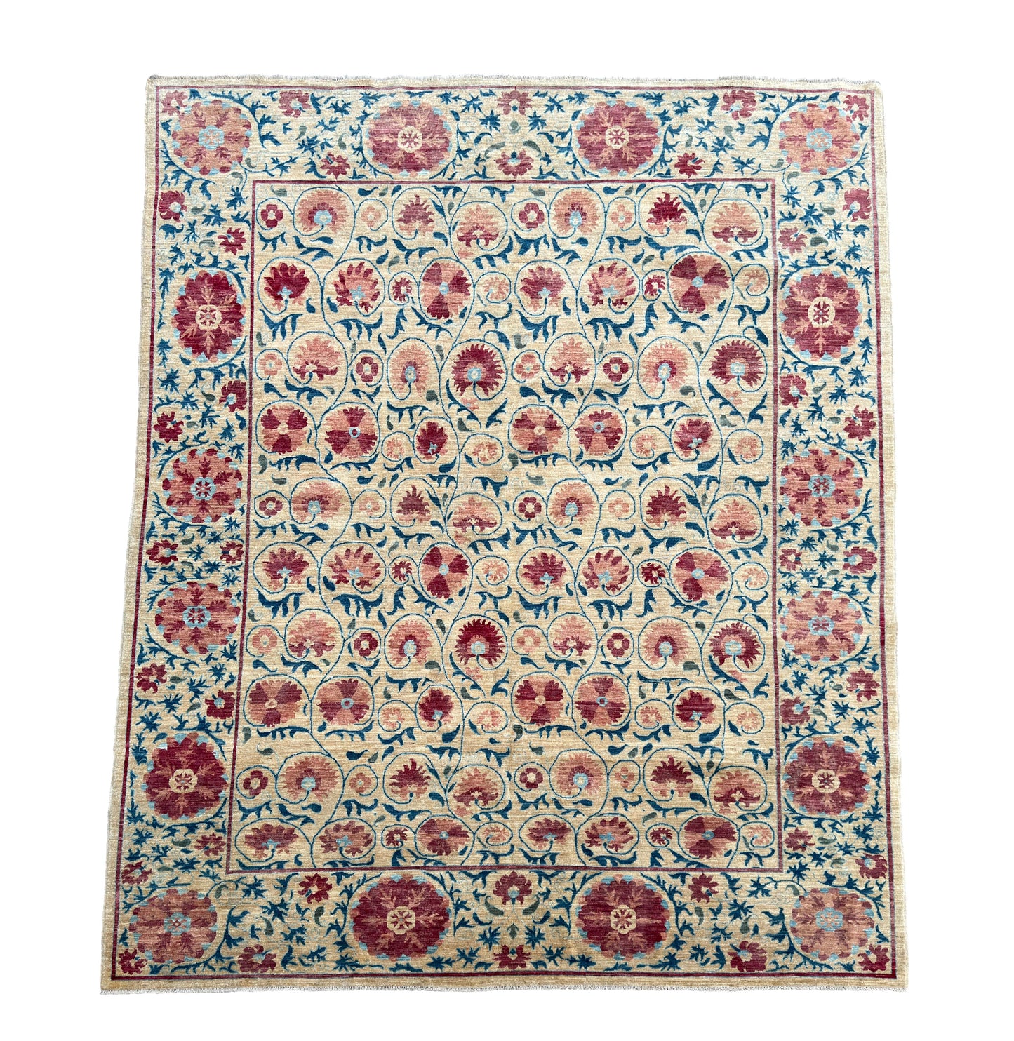 Floral Design Rug 300x242cm