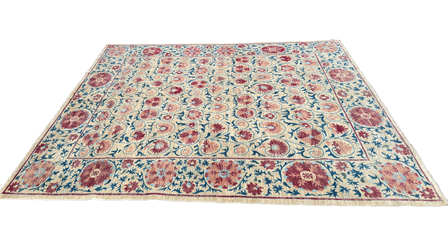 Floral Design Rug 300x242cm
