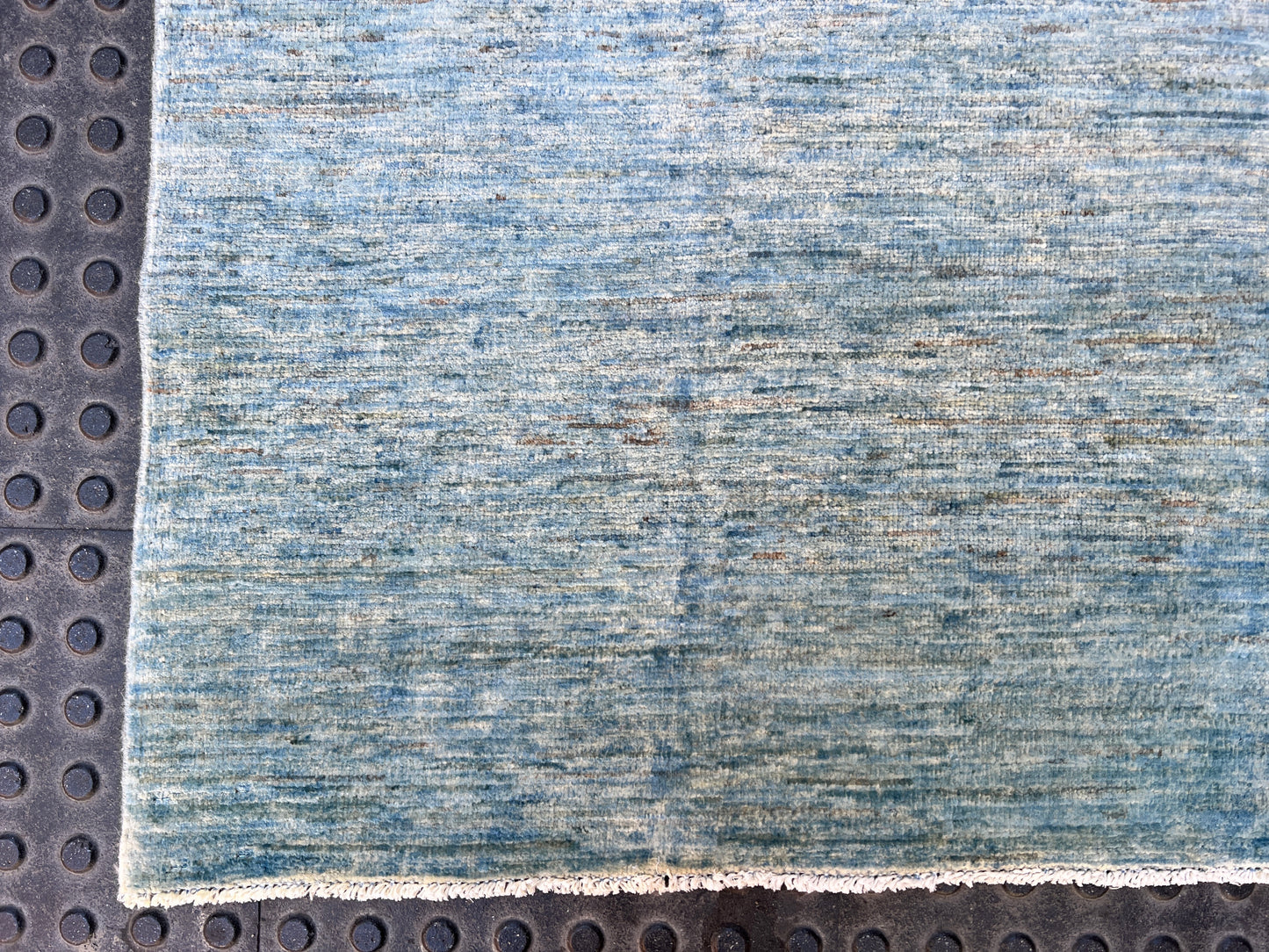 Plain modern rug
