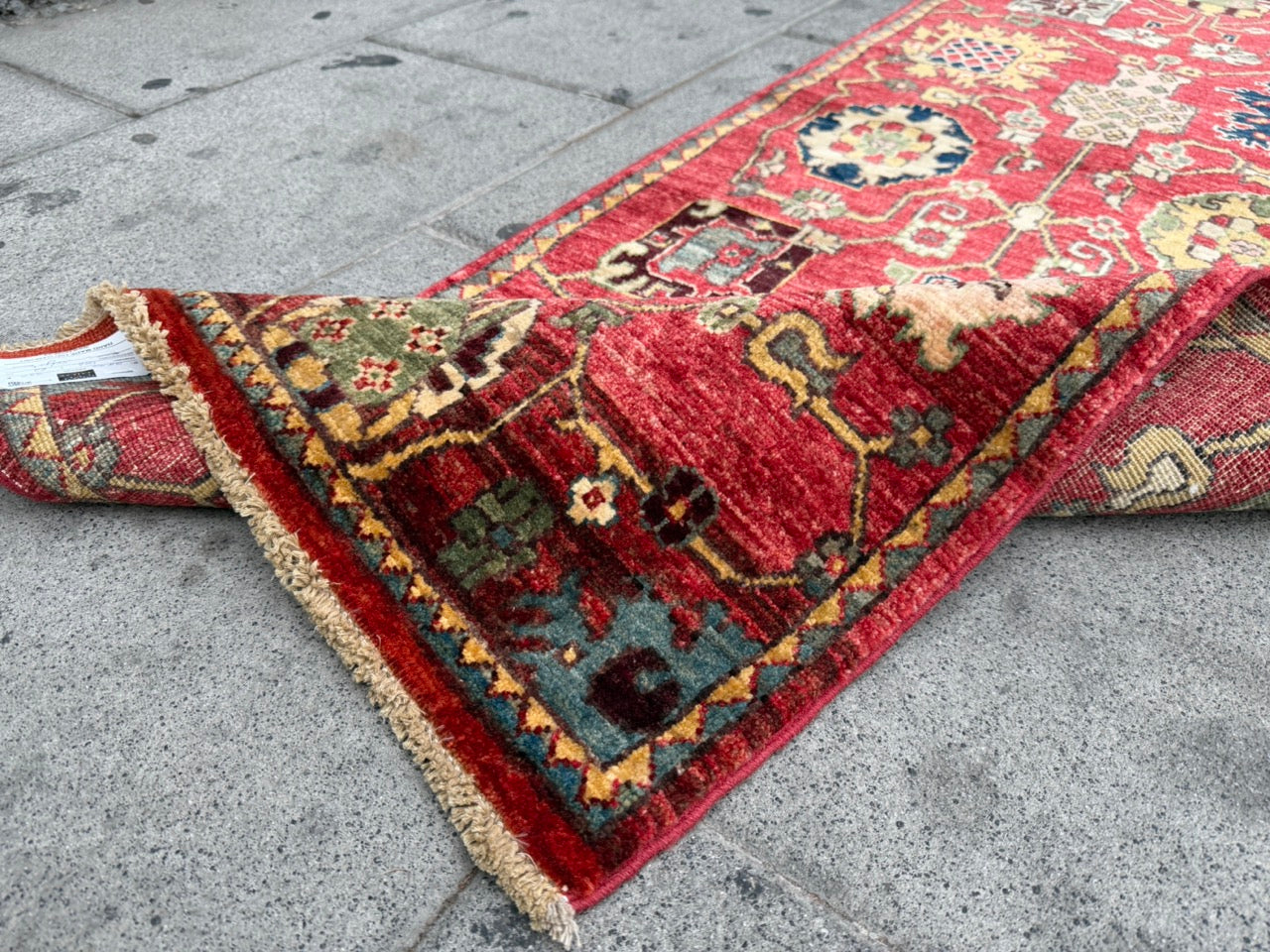 Oriental rug runner 186x62cm