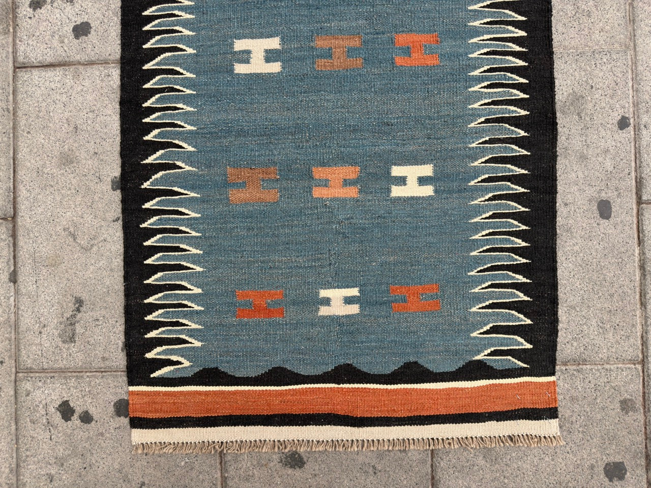 Afghan Miamana kilim Runner 492x83cm.