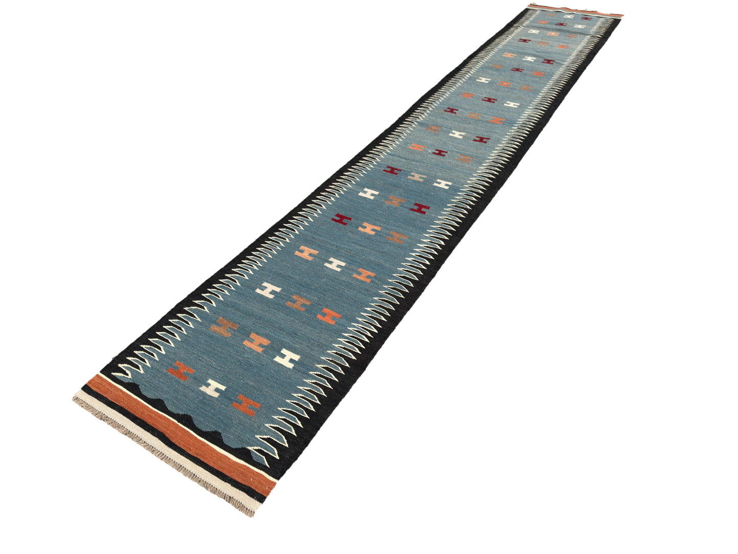 Afghan Miamana kilim Runner 492x83cm.