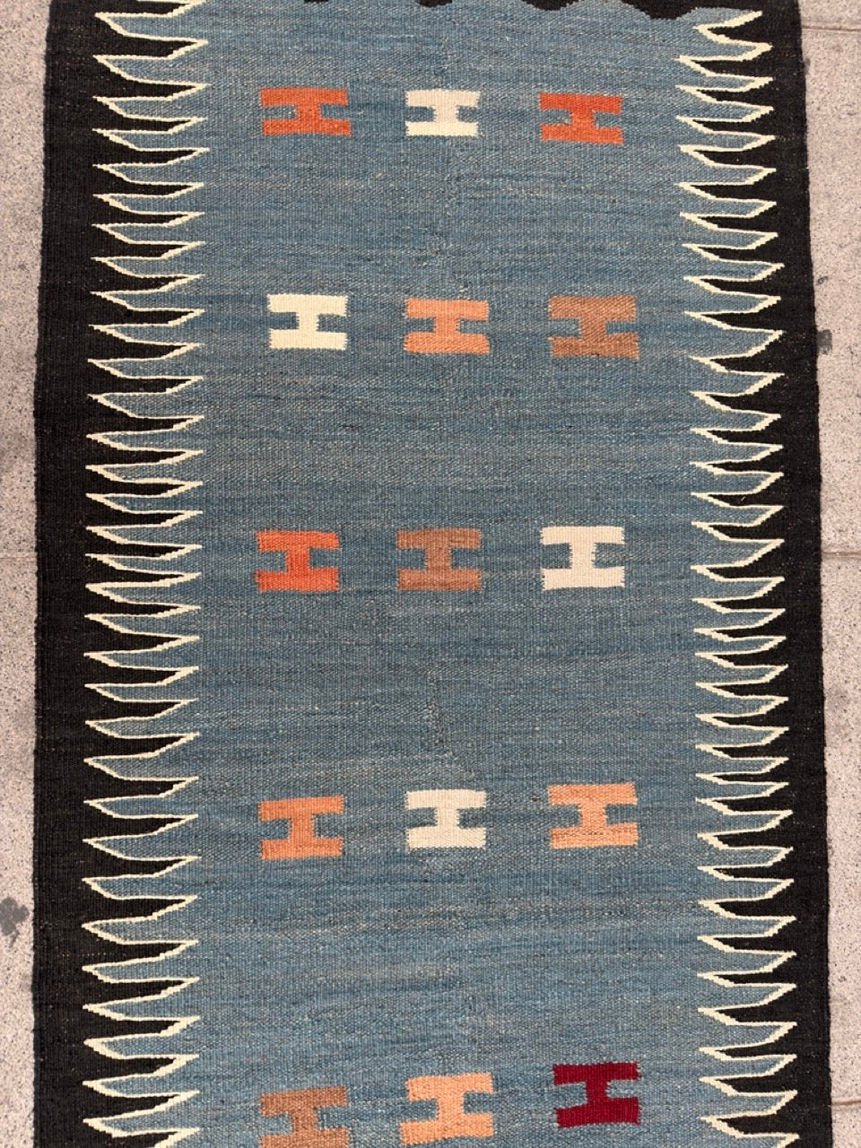 Afghan Miamana kilim Runner 492x83cm.