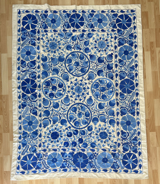 Suzani Hand Embroidered Silk